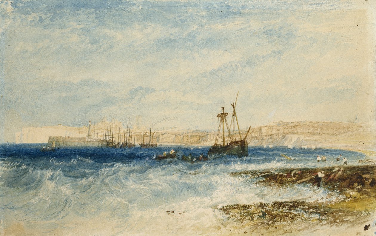 Margate, 1826-28 (akvarell) av Joseph Mallord William Turner