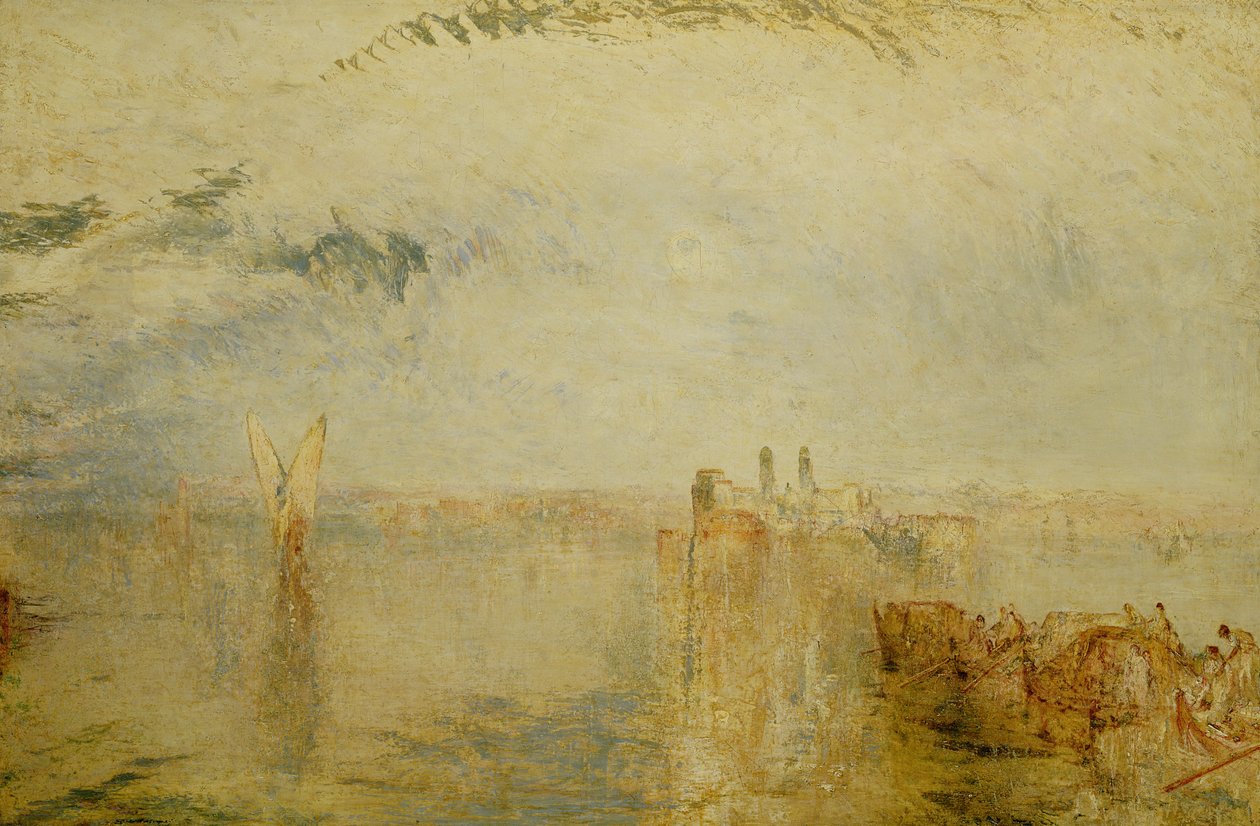 Tilbake fra ballet (St. Martino) ca. 1846 av Joseph Mallord William Turner