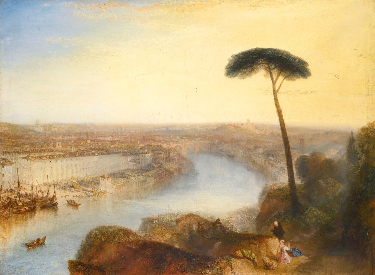 Roma, fra fjellet Aventine av Joseph Mallord William Turner