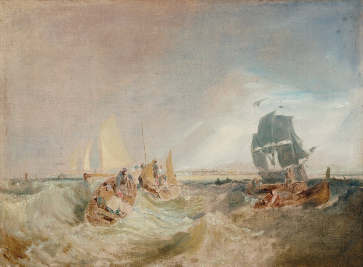 Frakt ved Themsens munn av Joseph Mallord William Turner