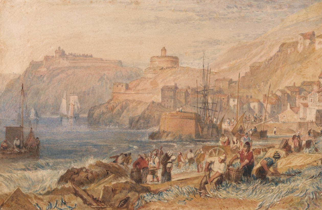 St. Mawes, Cornwall av Joseph Mallord William Turner