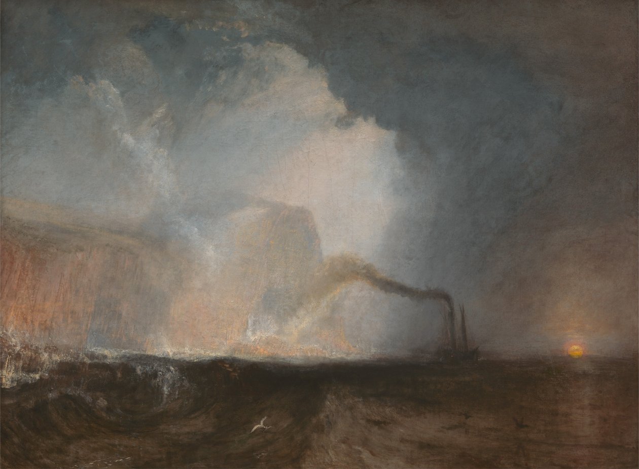 Staffa, Fingals Cave av Joseph Mallord William Turner