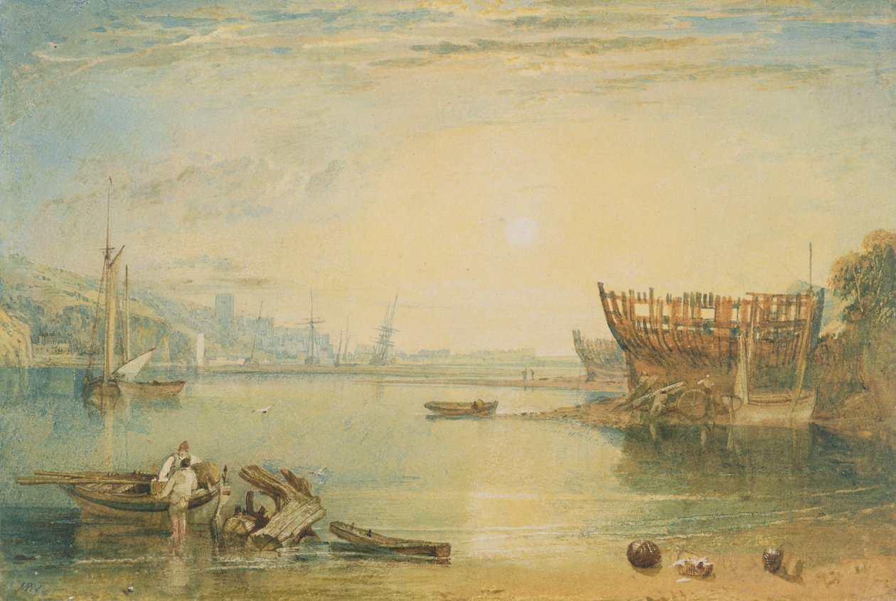 Teignmouth, Devonshire, ca. 1813 av Joseph Mallord William Turner