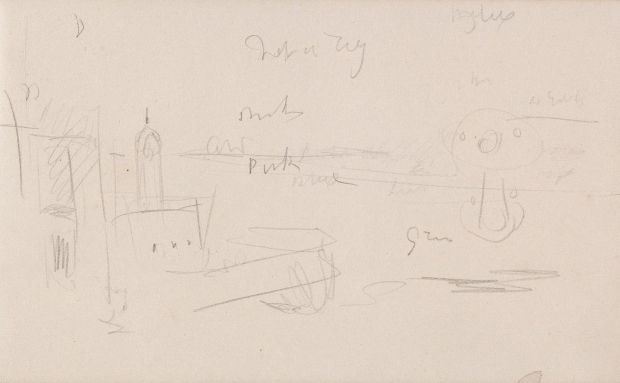 The Channel Sketchbook av Joseph Mallord William Turner