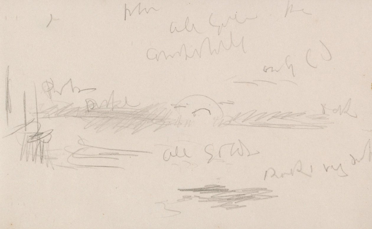 The Channel Sketchbook av Joseph Mallord William Turner