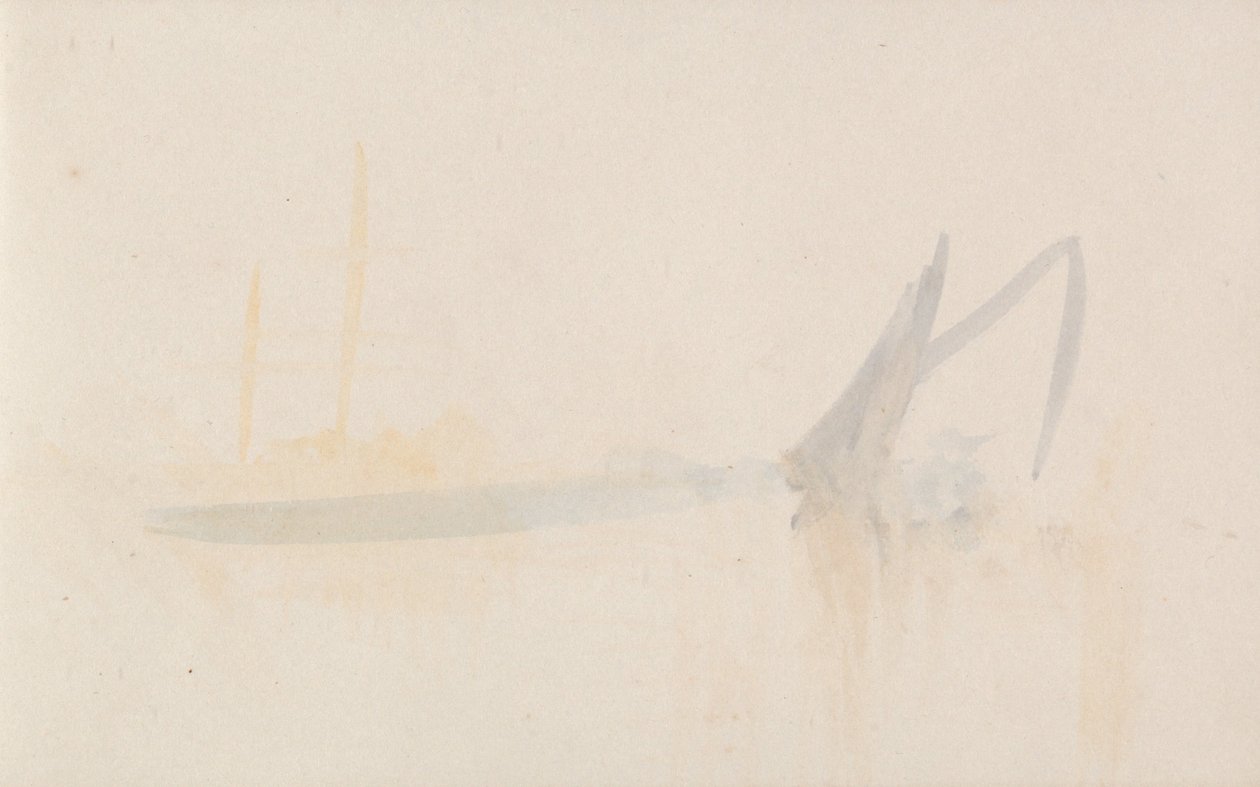 The Channel Sketchbook av Joseph Mallord William Turner