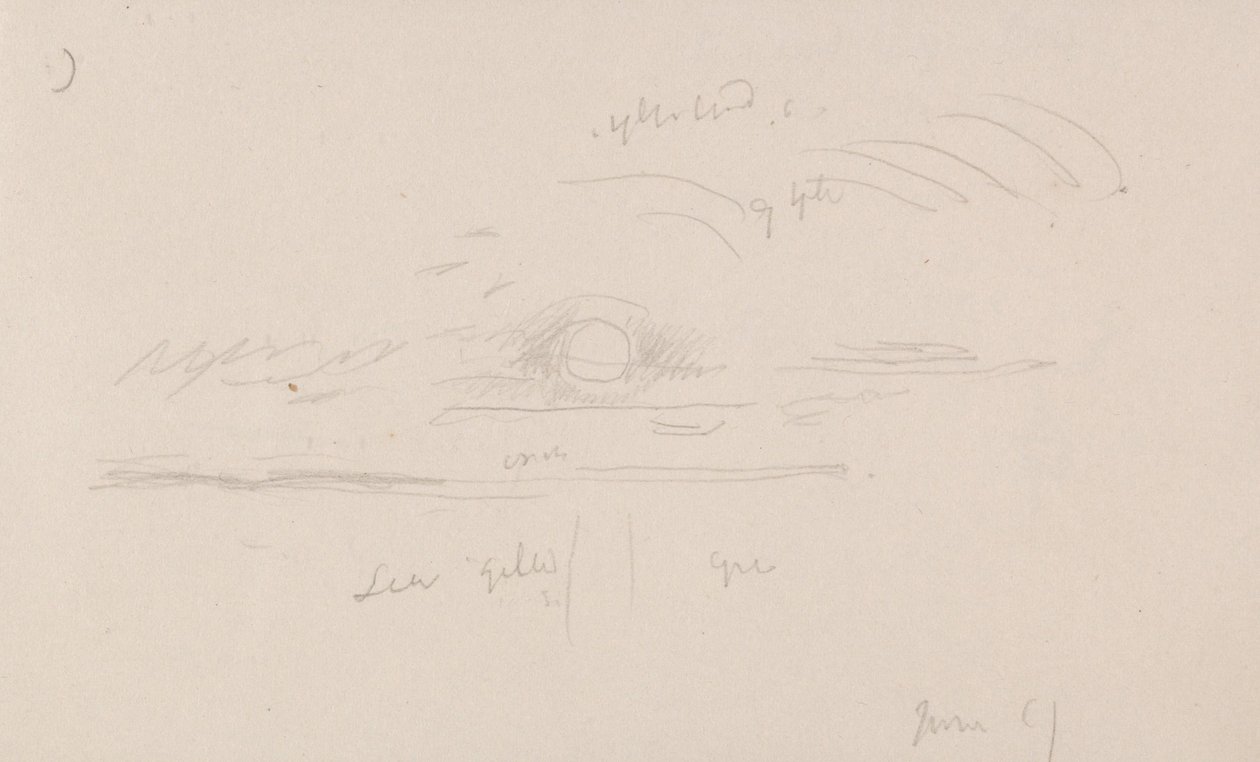 The Channel Sketchbook av Joseph Mallord William Turner