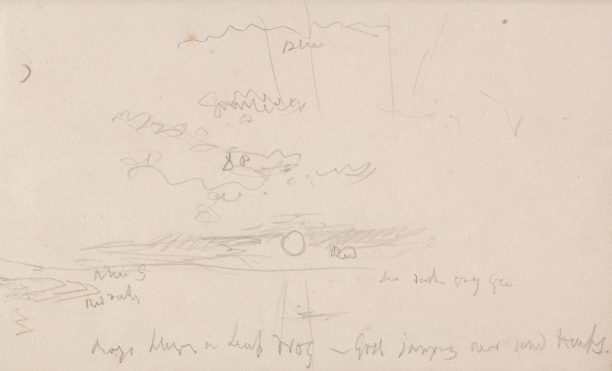 The Channel Sketchbook av Joseph Mallord William Turner