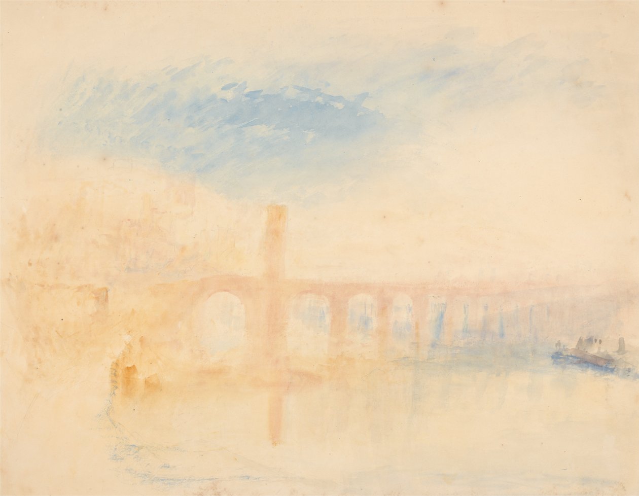 Moselbroen, Coblenz av Joseph Mallord William Turner