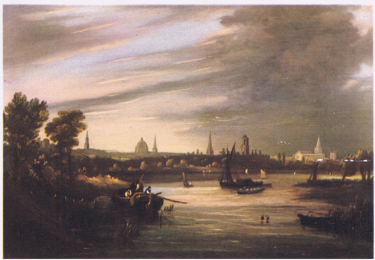 West Prospect of Oxford av Joseph Mallord William Turner