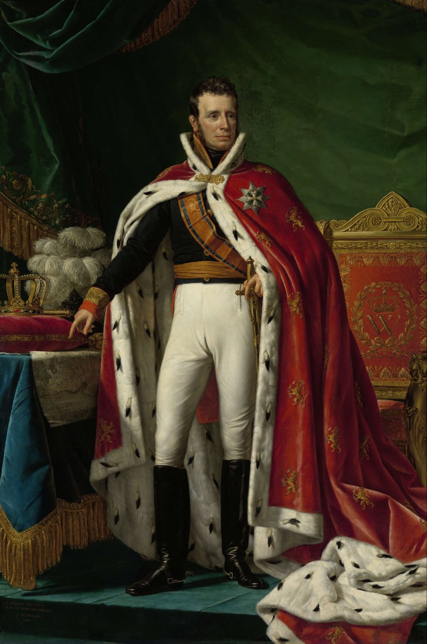 Portrett av William I, konge av Nederland av Joseph Paelinck