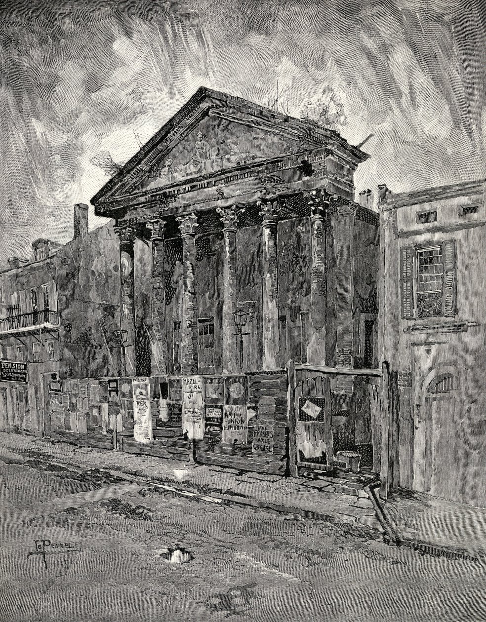 The Old Bank i Toulouse Street, New Orleans, fra 