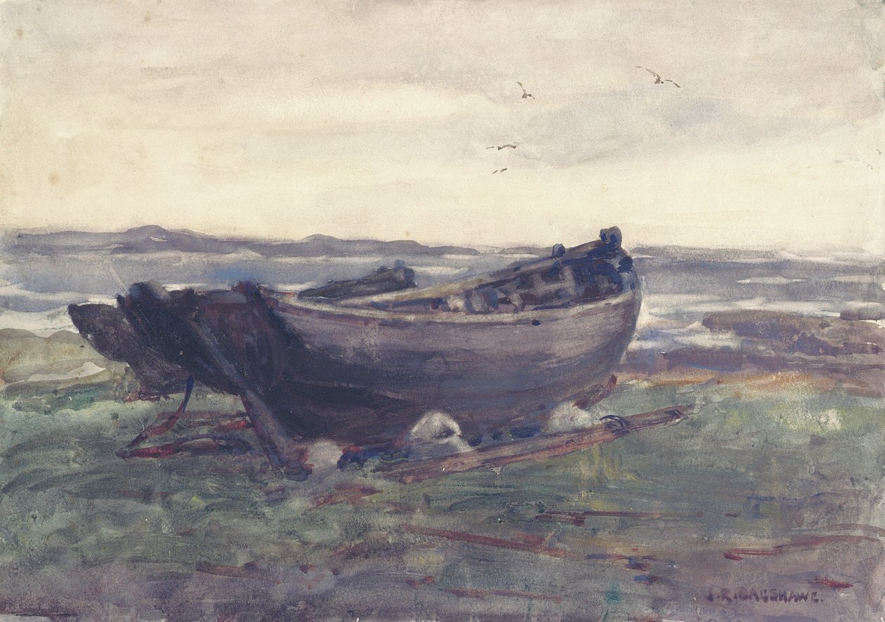 I Connemara (akvarell) av Joseph Richard Bagshaw