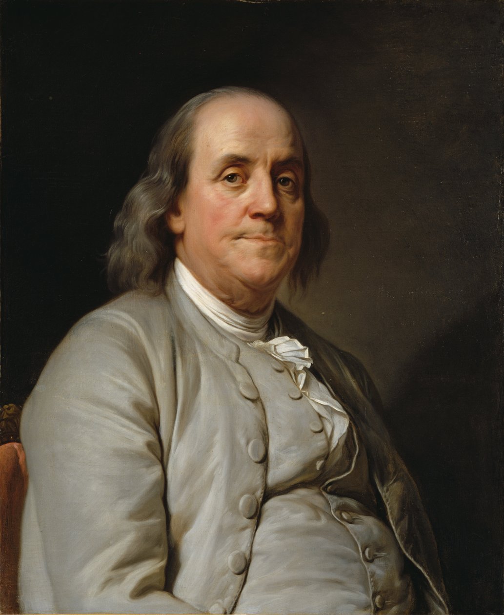 Benjamin Franklin av Joseph Siffred Duplessis