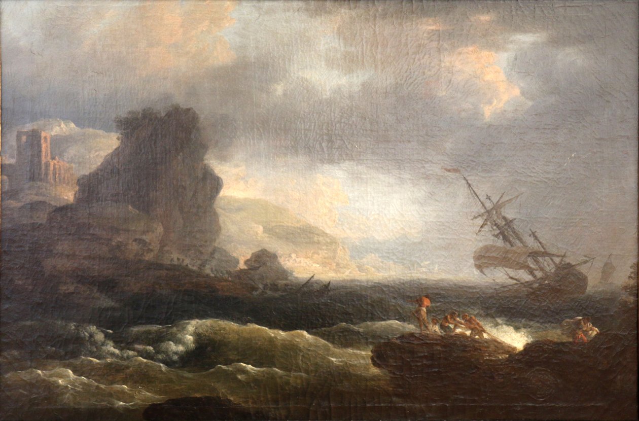 Storm av Claude Joseph Vernet