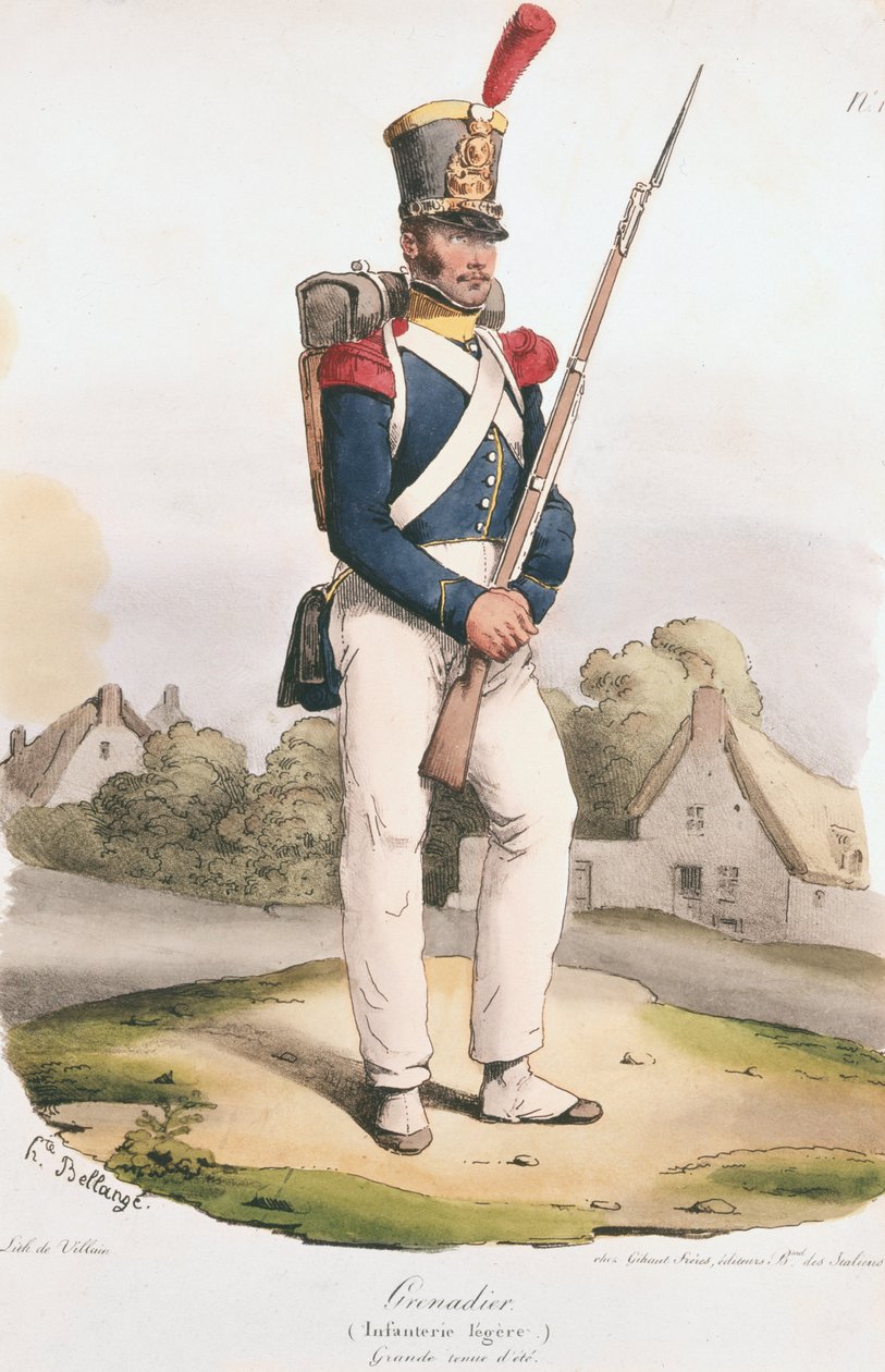 Grenadervakt av Joseph Louis Hippolyte Bellange