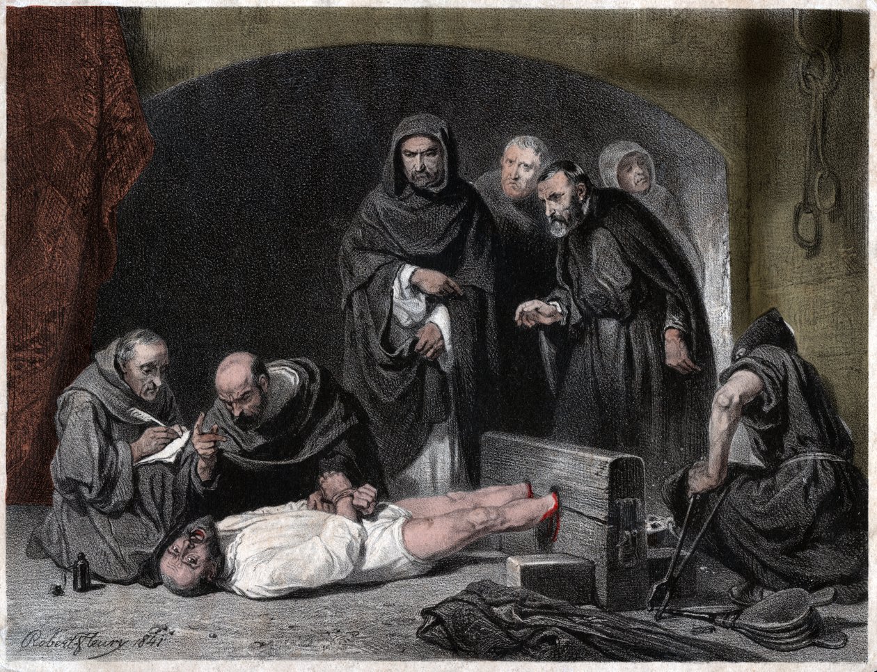 Inkvisisjon i middelalderen. av Joseph Nicolas Robert Fleury