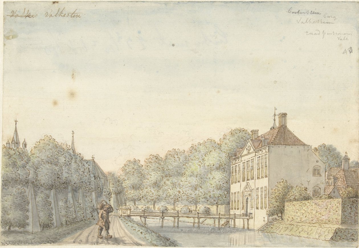 Huis Barbistein i Heinkensand av Joseph Adolf Schmetterling