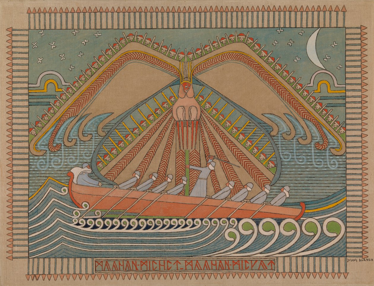 Forsvaret av Sampo, 1910-1912. av Joseph Alanen