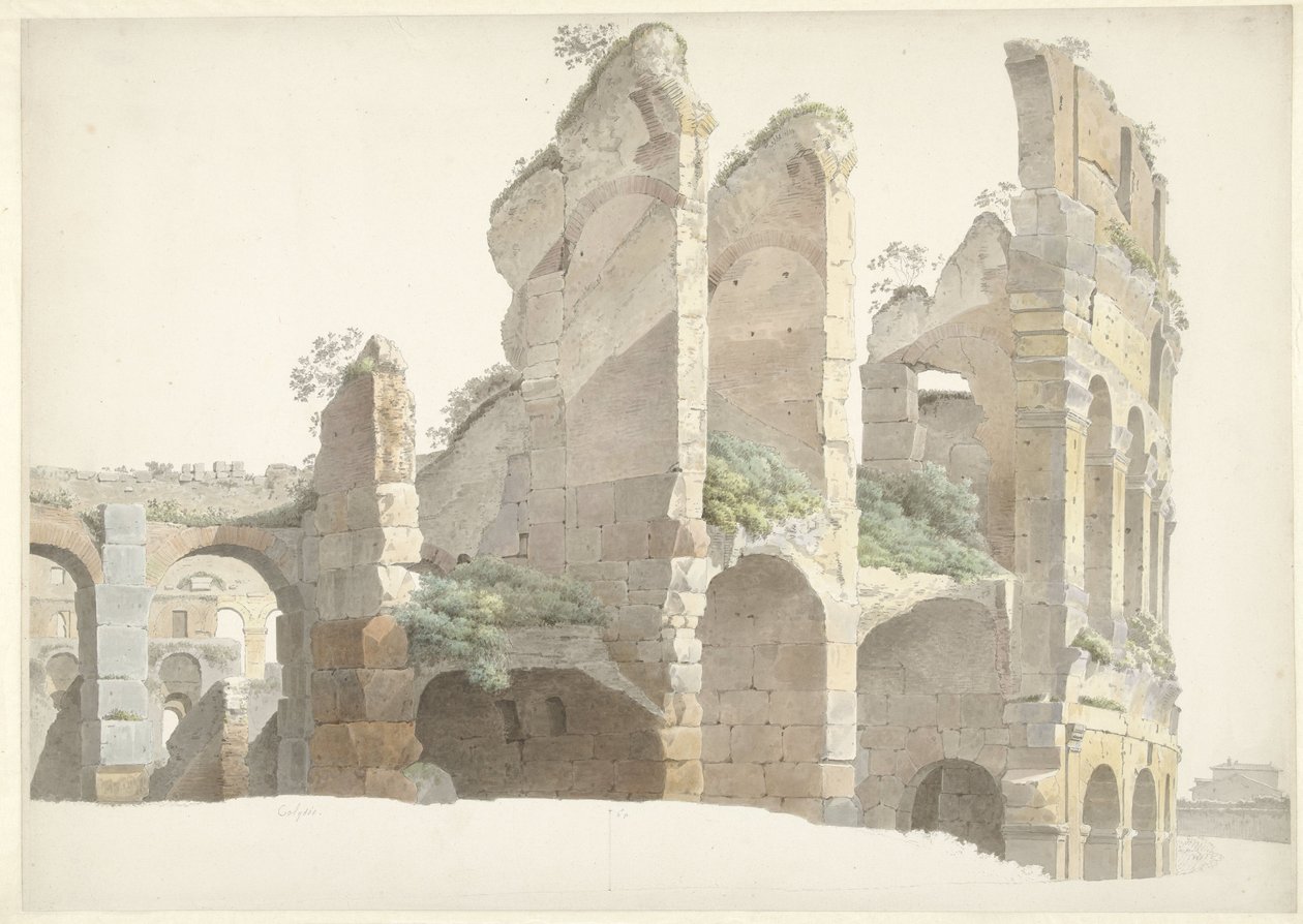 Colosseum i Roma av Joseph August Knip