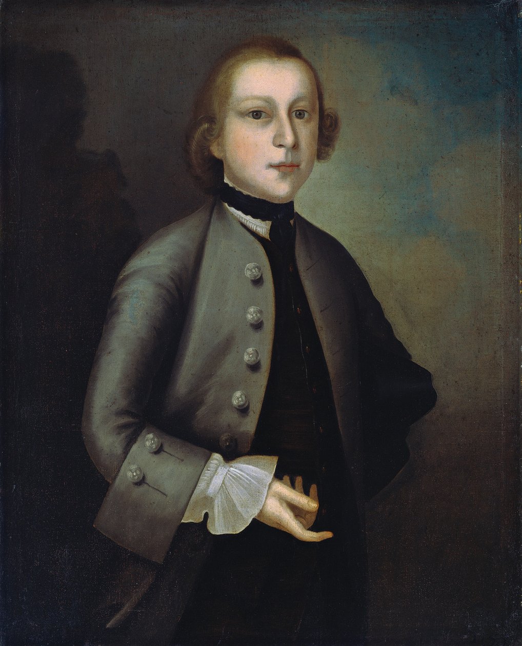 Isaac Foster, jr., 1755. . av Joseph Badger