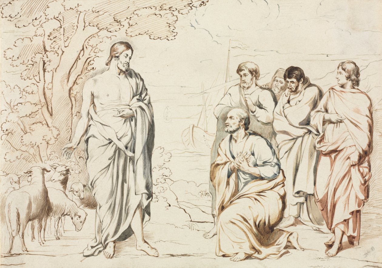 Kristus og hans disipler av Joseph Brett