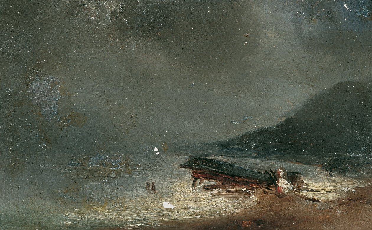 måneinnsjø av Joseph Brunner