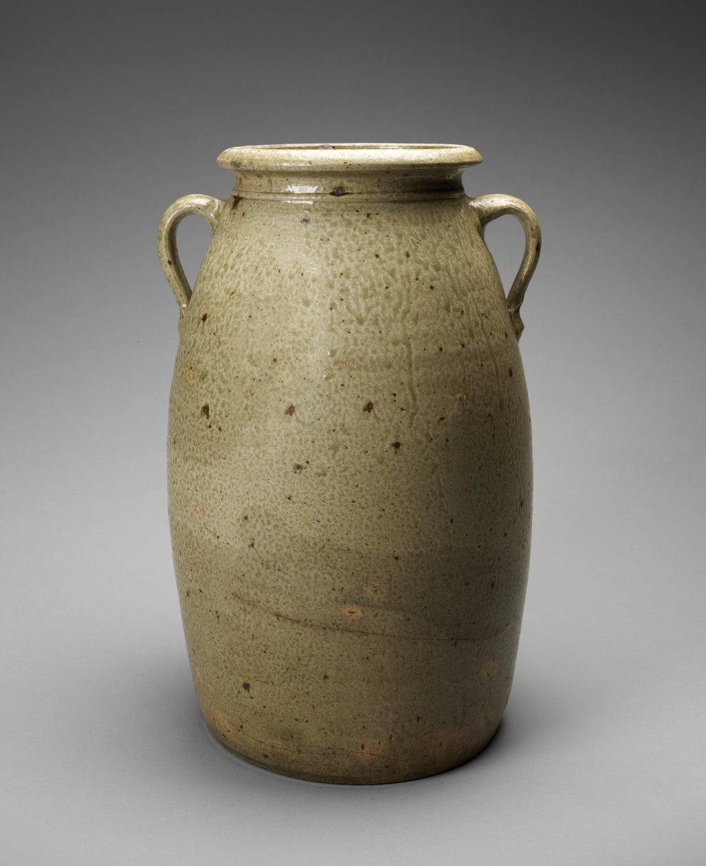Churn, c. 1873-1900 (alkalisk glasert steintøy) av Joseph C. Rushton