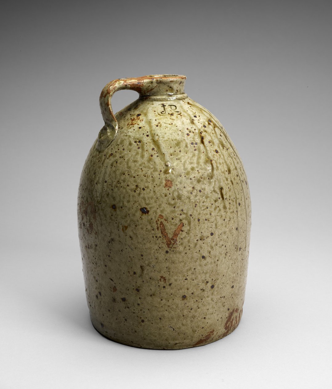 Kanne, c. 1873-1900 (alkalisk glasert steintøy) av Joseph C. Rushton