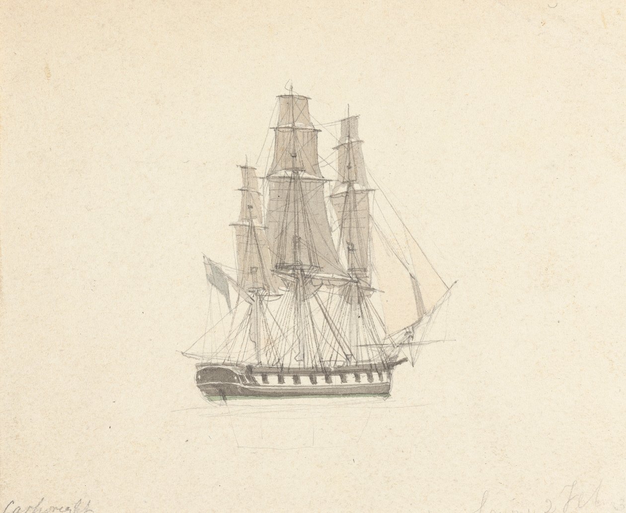 Enkel Hermafroditt Brig av Joseph Cartwright