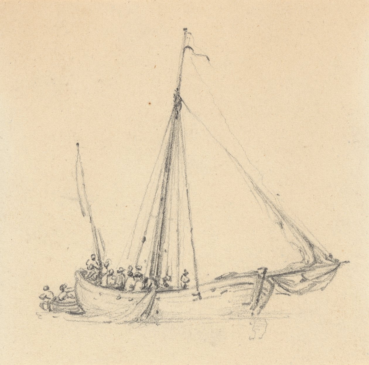 Single Ketch, Bow Forward; Robåt bak av Joseph Cartwright