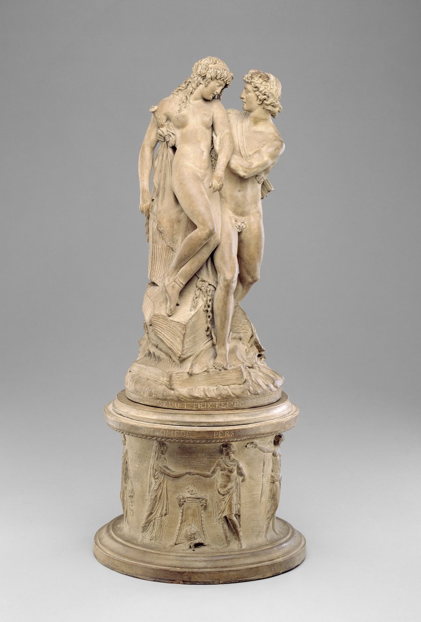 Perseus reddet Andromeda, ca. 1786 (terrakotta) av Joseph Chinard