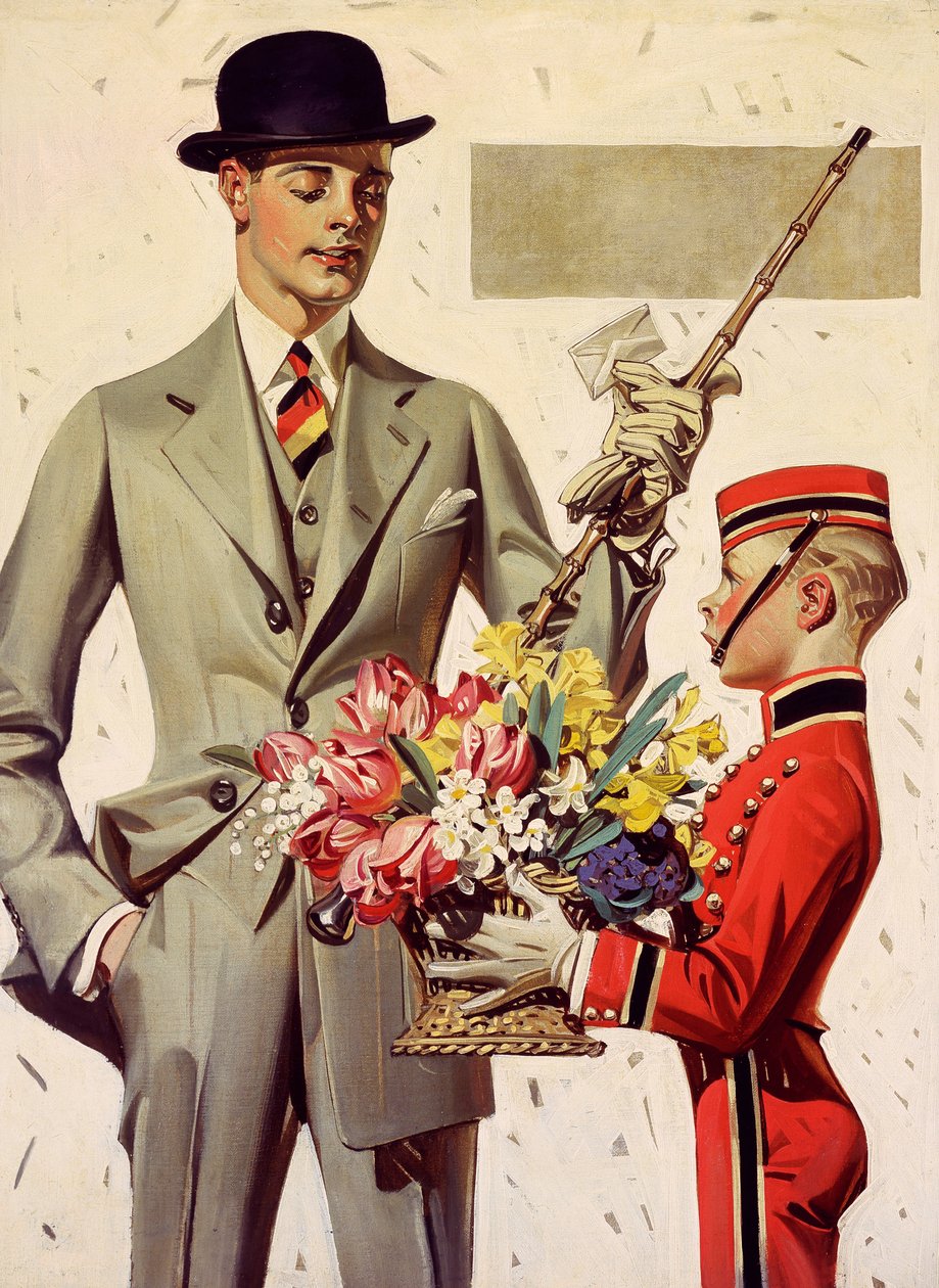 Blomster til damen av Joseph Christian Leyendecker