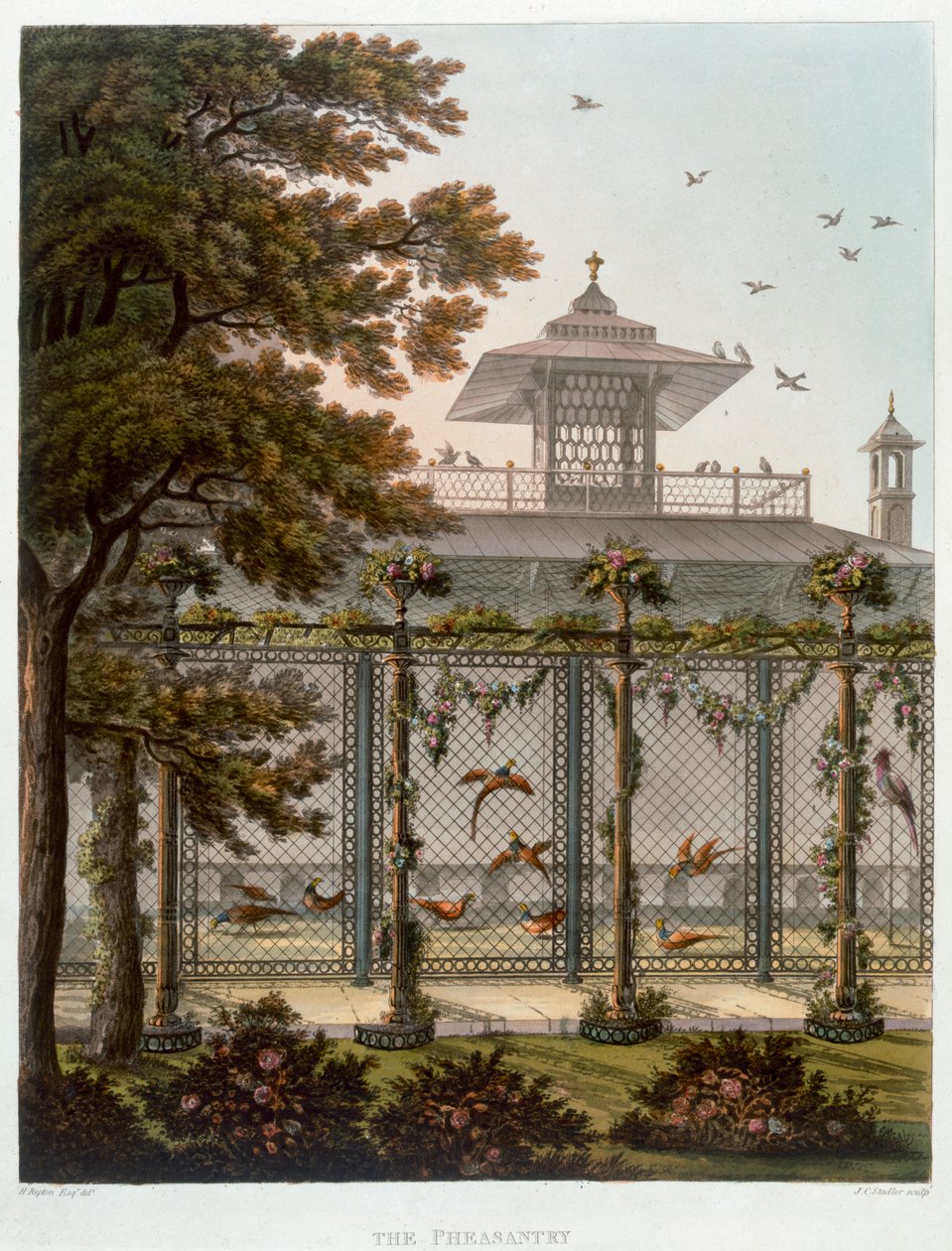 'Fasaneriet', 1808 av Joseph Constantine Stadler