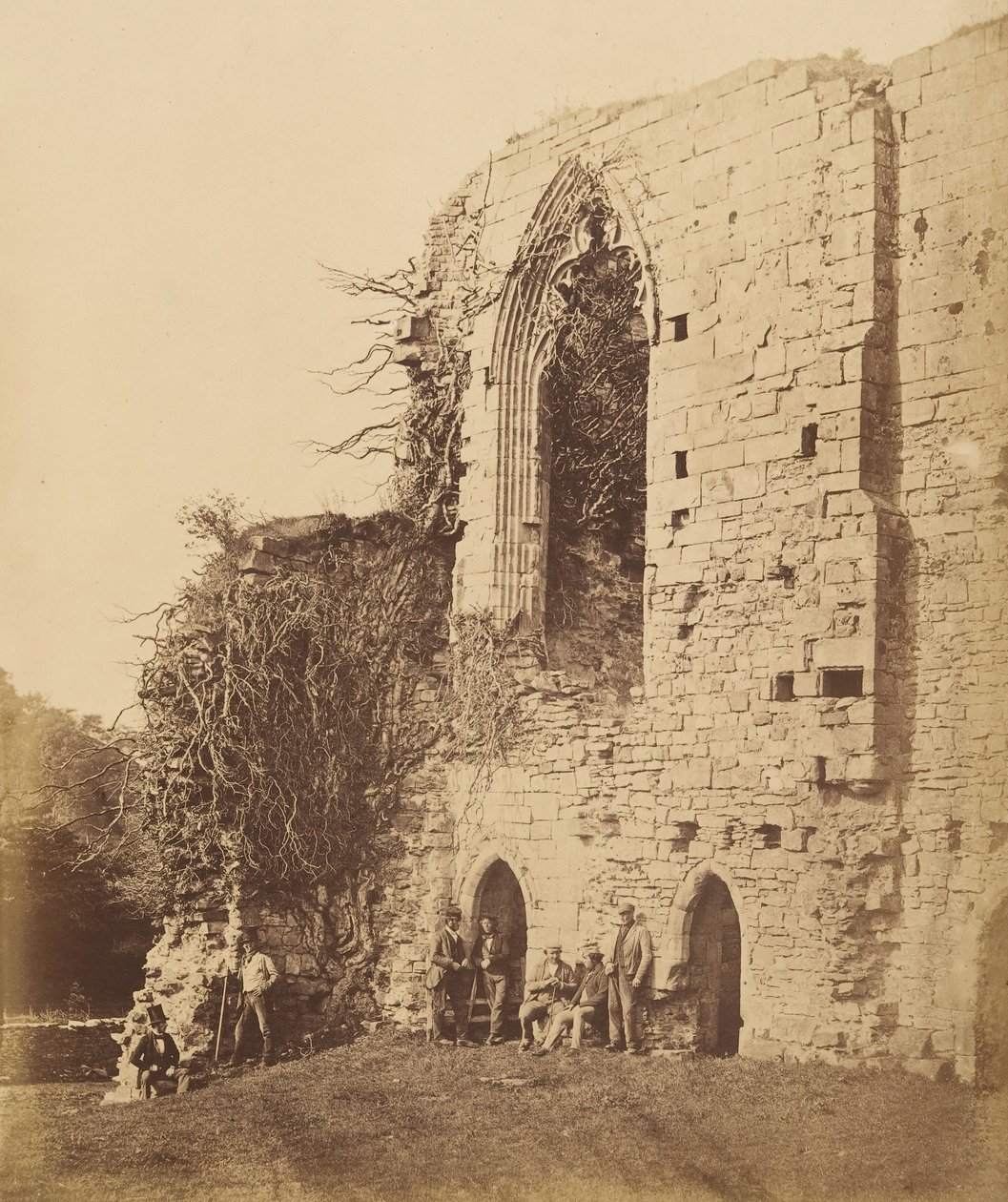 Easy Abbey. Fra øst, 1850-tallet. av Joseph Cundall