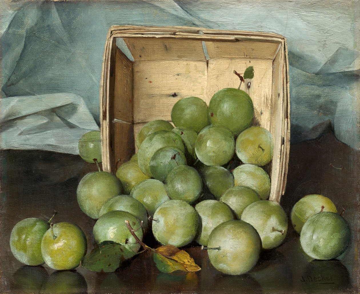 Grønne plommer av Joseph Decker