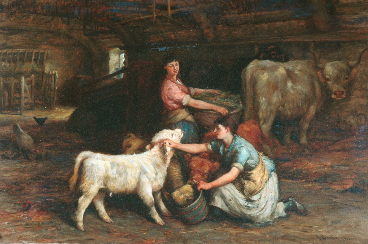 Mate kalvene av Joseph Denovan Adam