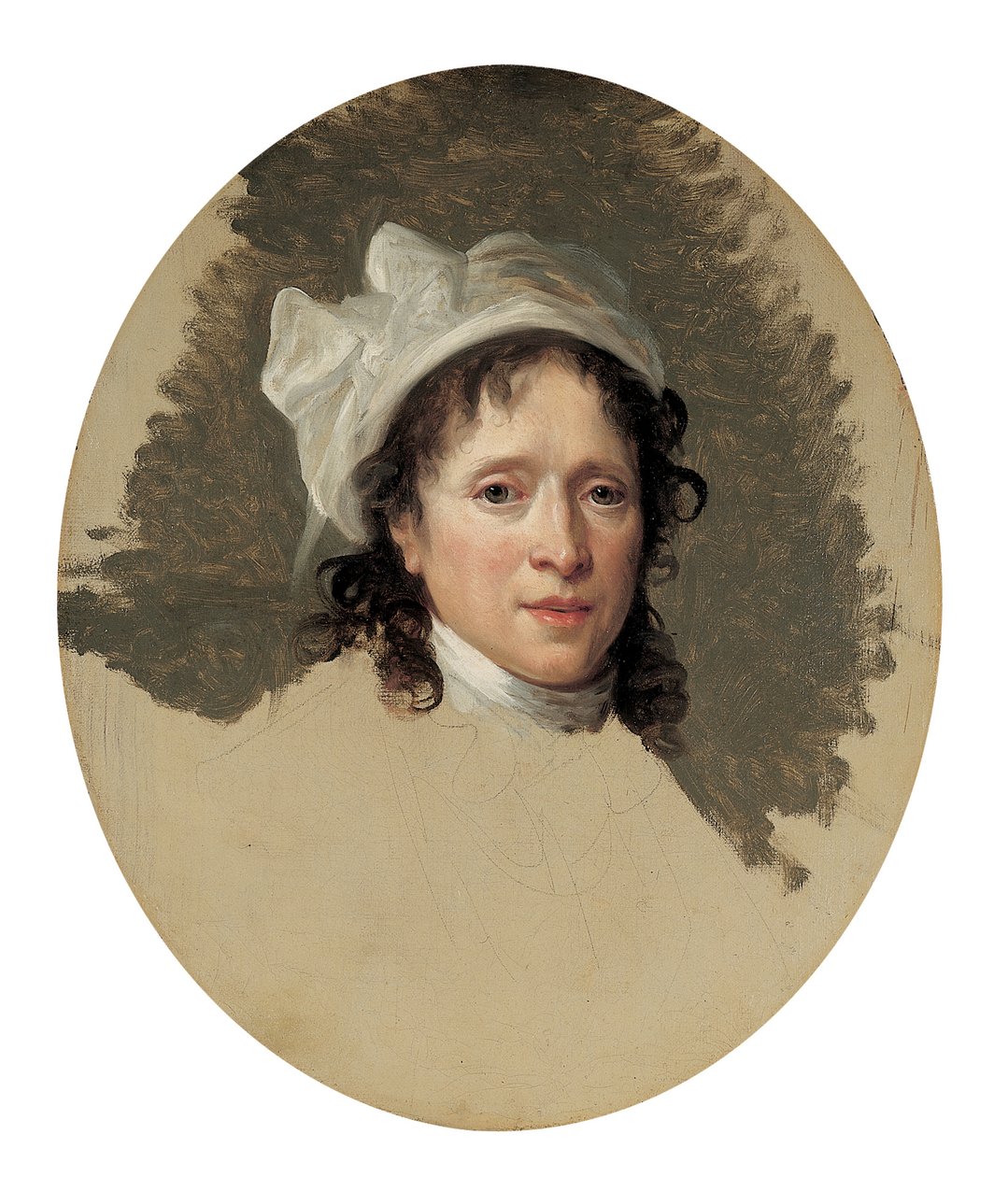 Portrett av en dame av Joseph Ducreux
