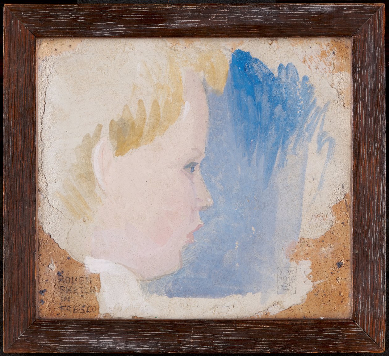 Head Of A Boy, 1916. av Joseph Edward Southall