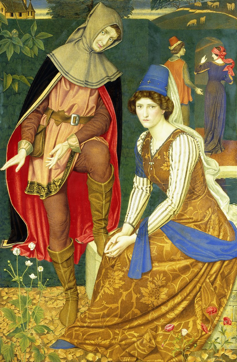 Den nøttebrune hushjelpen av Joseph Edward Southall