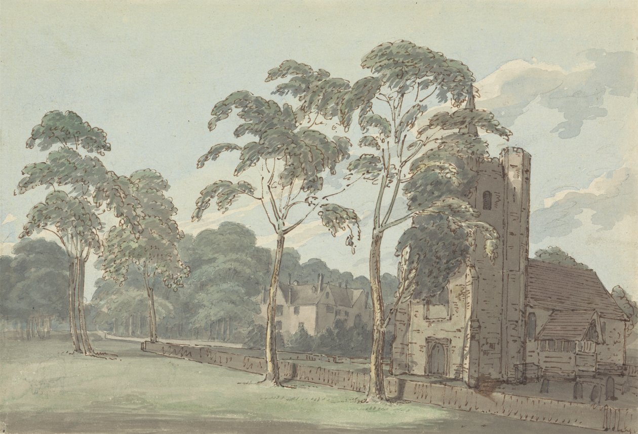 En kirke i Stanstead av Joseph Farington