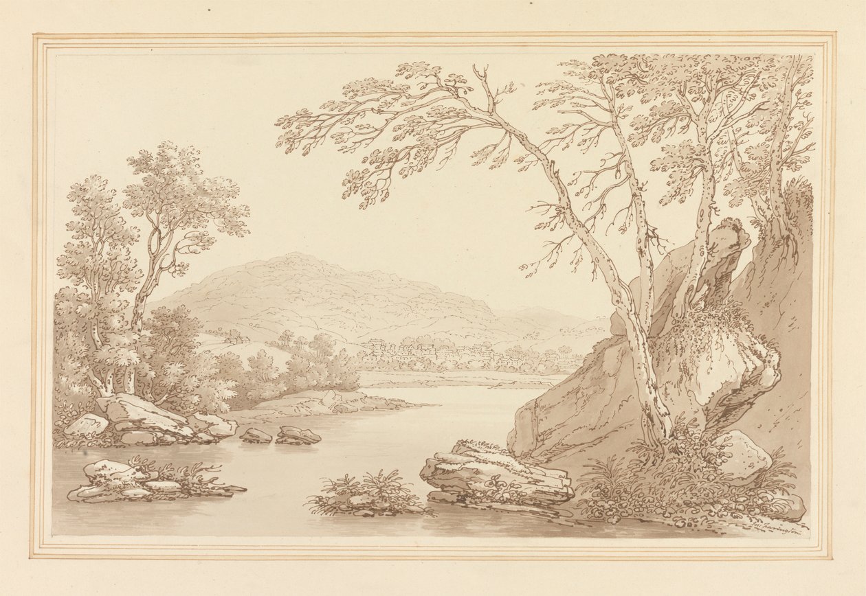 Ambleside av Joseph Farington