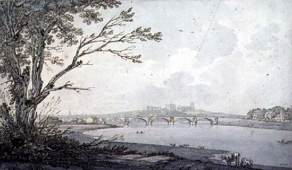 Lancaster (tegning) av Joseph Farington