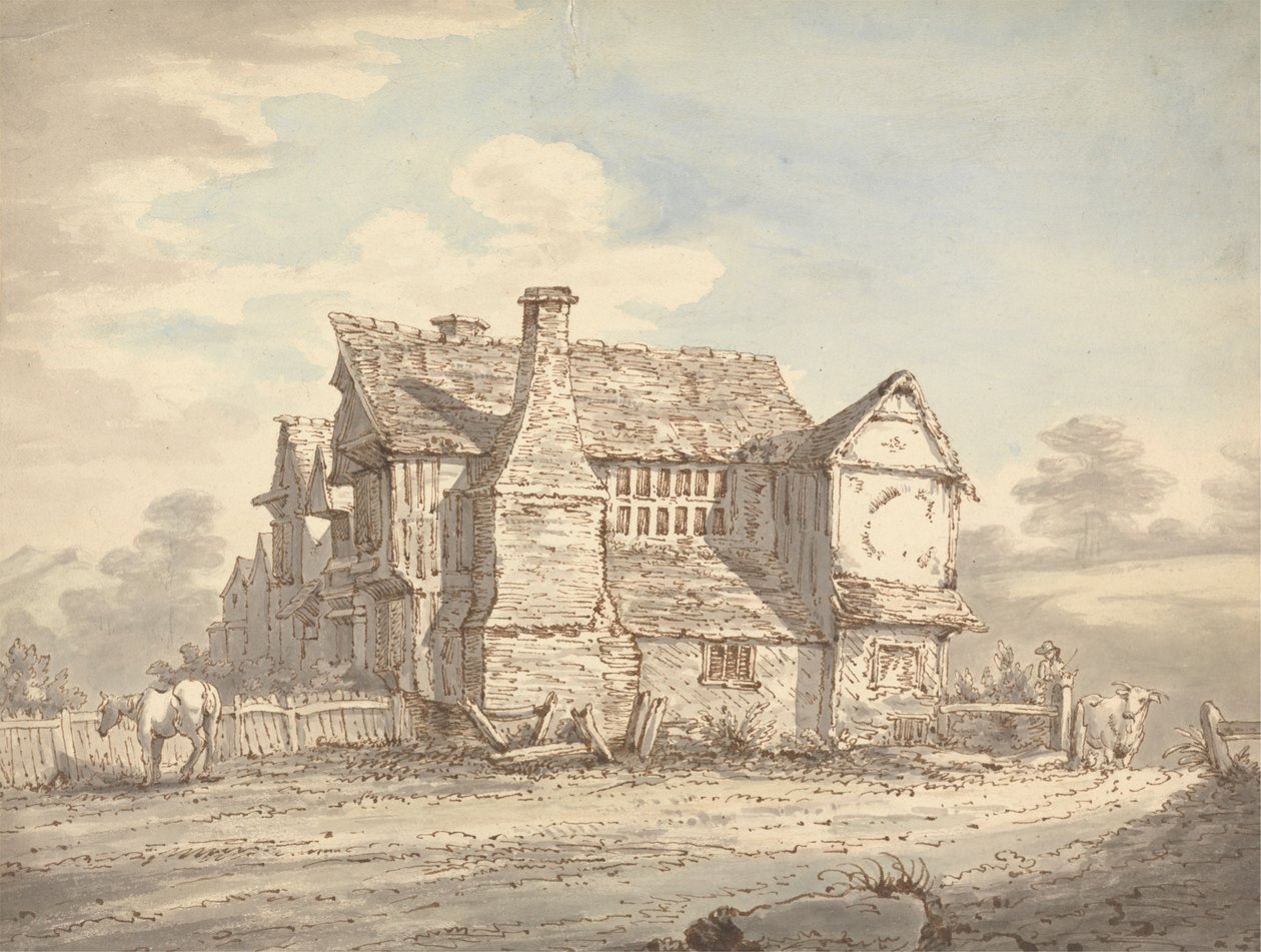 Gårdshuset av Joseph Farington