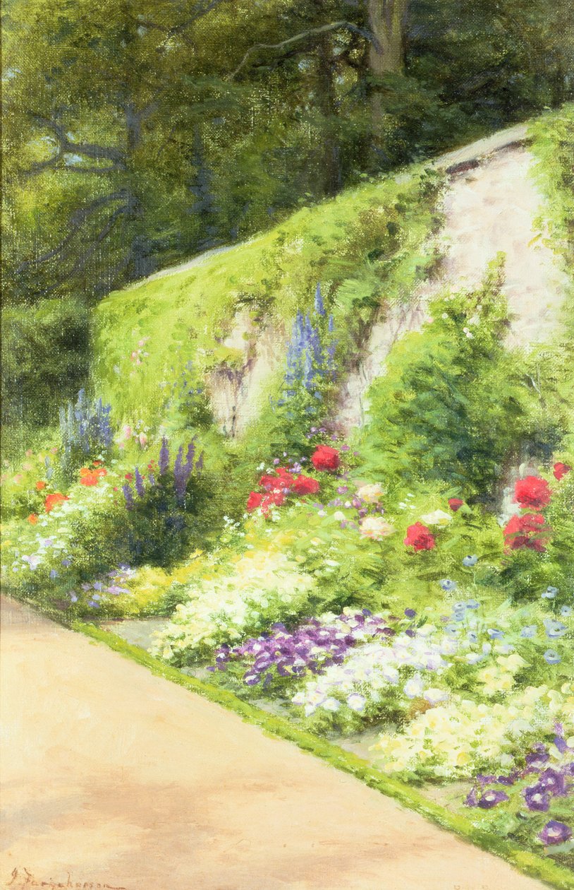 Kunstnerens hage av Joseph Farquharson