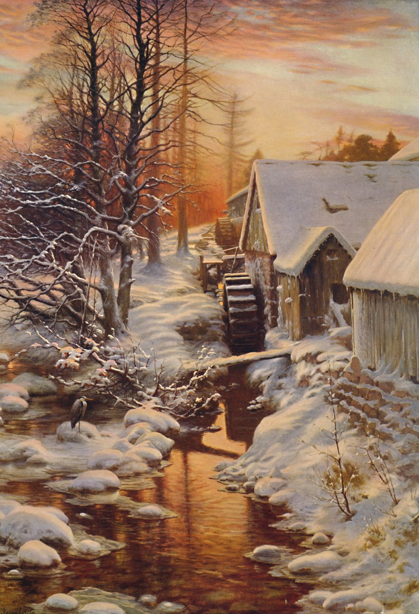 The Silence of the Snows, 1907. av Joseph Farquharson