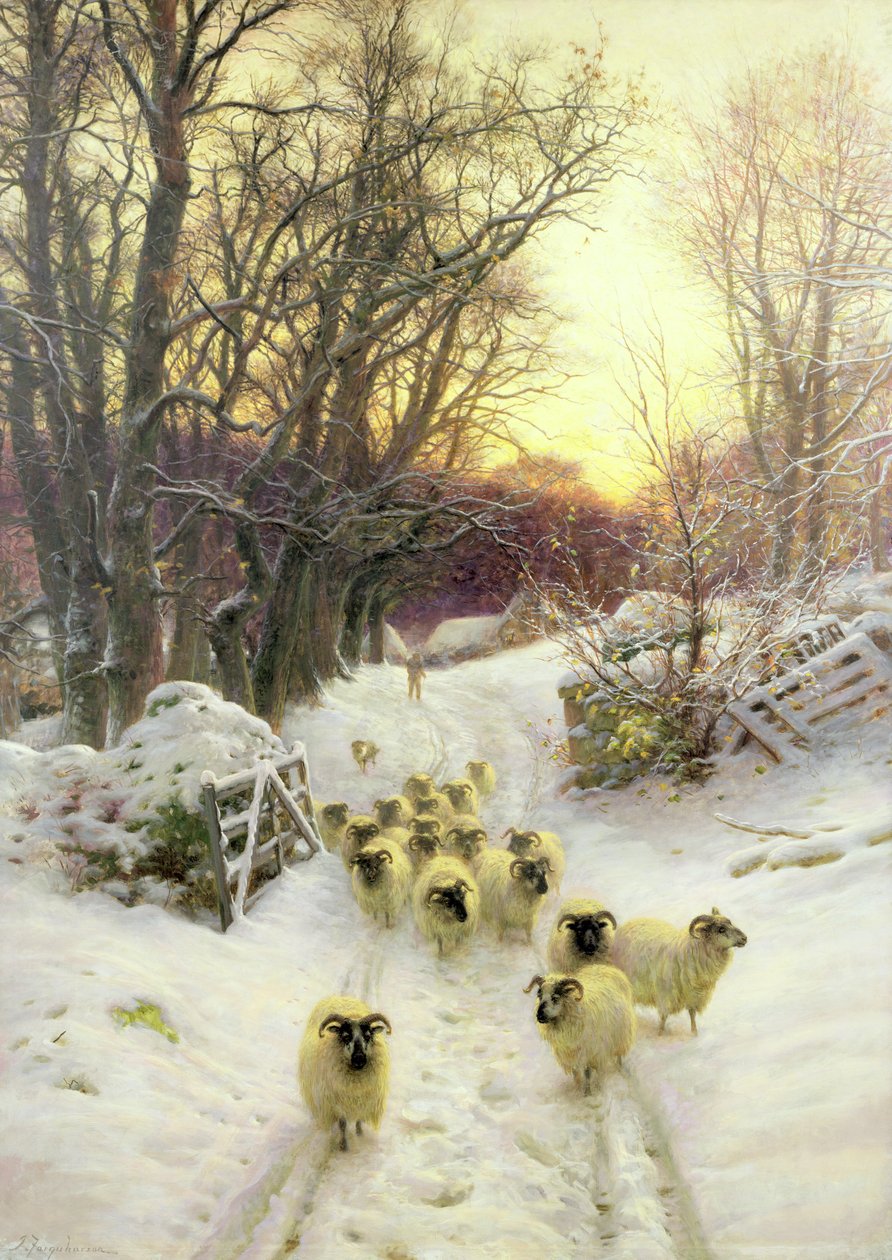 Solen hadde stengt vinterdagen av Joseph Farquharson
