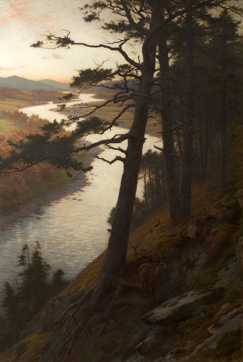The Winding Dee, 1889 av Joseph Farquharson