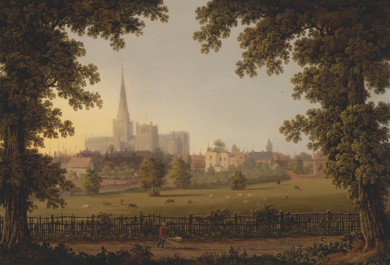Chichester katedral av Joseph Francis Gilbert