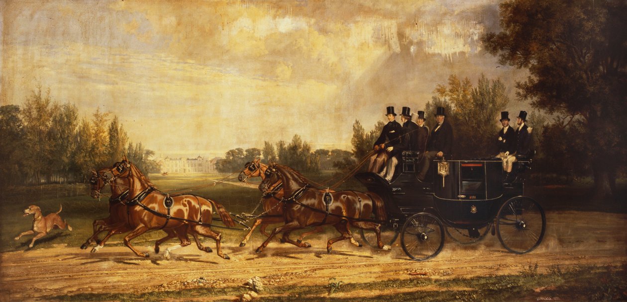 Crack-teamet fra 1858 av Joseph Francis Walker